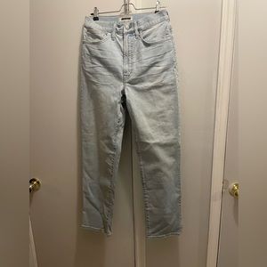 Madewell Vintage straight jeans size 28